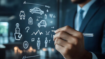 Innovative business strategies visualizing growth and development opportunities