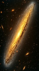 Obraz premium Spiral Galaxy NGC 1232 in the constellation Perseus.