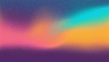 Fototapeta premium Gradient blur background, retro style moving waves E014