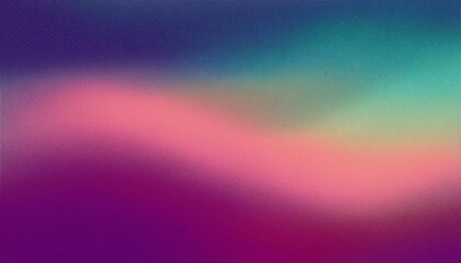 Fototapeta premium Gradient blur background, retro style moving waves E011