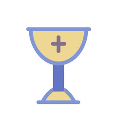 Obraz premium holy chalice icon