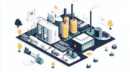 Obraz premium おもちゃのファクトリー