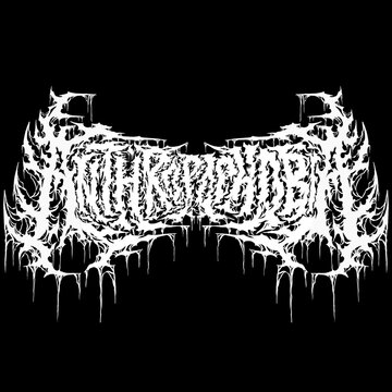Logo dark art for hardcore band ( ANTHROPOPHOBIA )