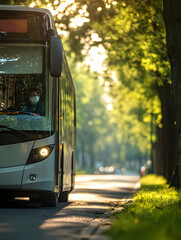 Obraz premium Bus Road