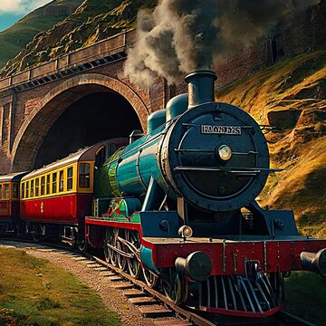Hogwart Express 3D video