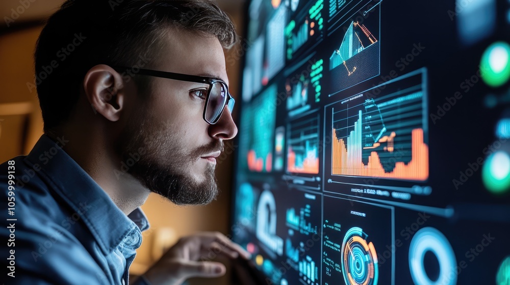 Poster exploring data visualization a deep dive into analytics and insights for business intelligence