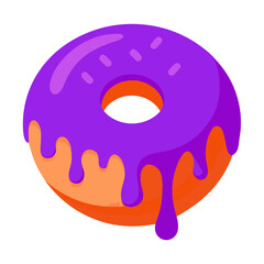 vector illustration of a chocolate egg, vector illustration of a chocolate