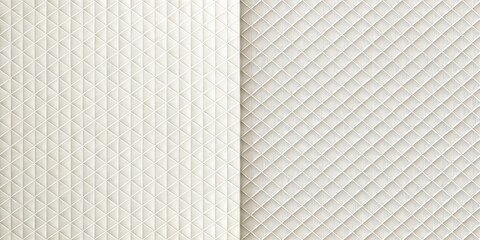 Fototapeta premium White Paper Texture with Abstract Grid Pattern for Backgrounds, Design Projects, and Creative Uses - High-Quality Stock Image