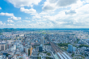 Fototapeta premium 岐阜市の風景
