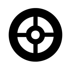 Fototapeta premium wheel icon