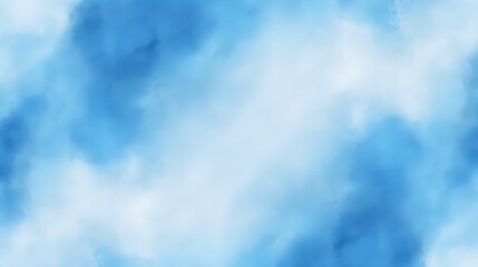 Fototapeta premium Abstract Blue Watercolor Background Design,a blue background with a very rough texture. Light blue background texture, for posters, banners, and digital backgrounds.dark blue border, old grunge textur