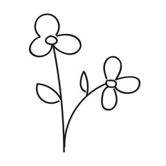 Fototapeta premium Double stem