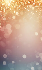 Obraz premium A Soft Gradient Background with Gentle Bokeh Light Effects and Subtle Sparkles