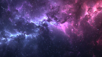 Obraz premium Space nebula and galaxy