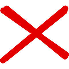 Obraz premium Cross Abstract Shape