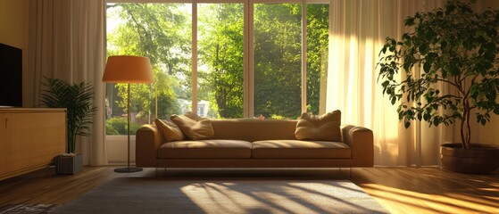 Fototapeta premium Contemporary modern interior