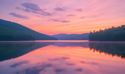 Fototapeta premium Spectacular Nature and Scenic Wonders: Golden Hour Sunsets, Lush Forests, Tranquil Beaches, and Vibrant Fields of Flowers in Stunning Views