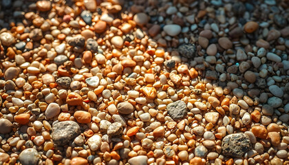 background of dried lentils