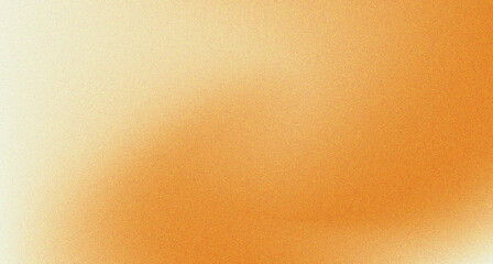 Abstract orange white gradient background, grainy texture smooth color gradient noise texture, copy space