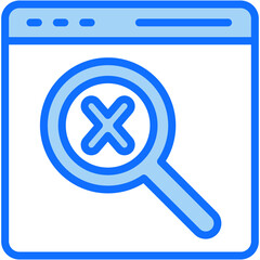 Fototapeta premium Not Found Icon