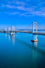 瀬戸大橋・瀬戸大橋タワーからの眺望（香川県・坂出市）