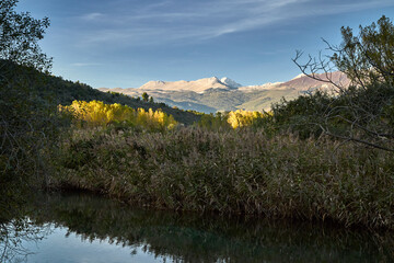 Autunno sul Fiume Tirino nel Parco Nazionale del Gran Sasso - Capestrano (AQ)