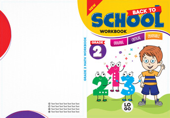 Cover design adapted for educational books.