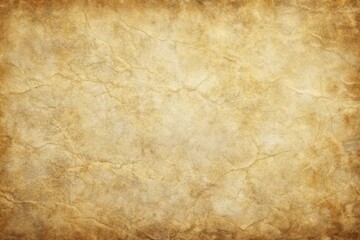 Obraz premium Weathered parchment texture with a subtle crackle, resembling aged paper, aged paper, brown