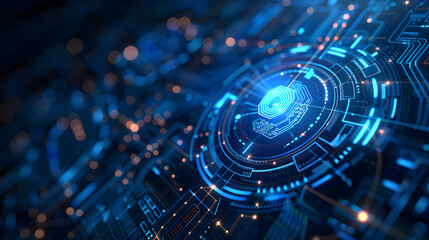 Obraz premium Abstract technology background