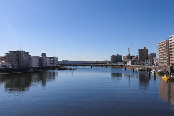 鶴見川（神奈川県横浜市鶴見区）