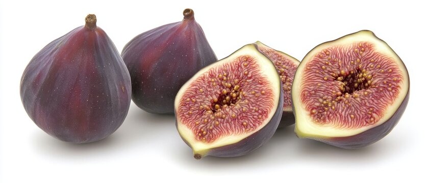 Fresh figs displayed with sliced halves showcasing rich color and texture National Fig Week