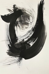 Obraz premium abstract painting on white background 