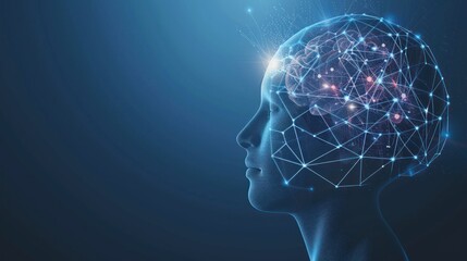 Obraz premium Digital Brain Concept