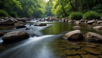 Fototapeta premium waterfall in the forest