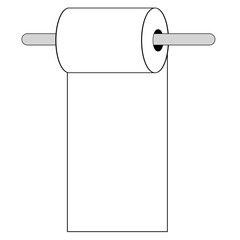 roll of toilet paper