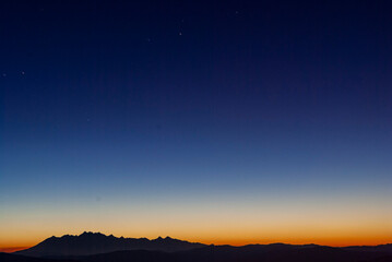 Muszyna, Beskid Sądecki, nocne zdjęcia, niebo gwiazdy © Maciej G. Szling