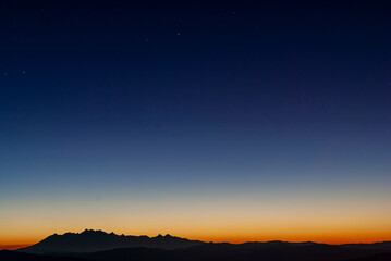 Muszyna, Beskid Sądecki, nocne zdjęcia, niebo gwiazdy © Maciej G. Szling