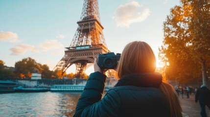 Capturing Iconic Landmarks in Golden Hour Light
