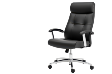 A sleek office chair enhances work productivity with ergonomic features and minimalist design in neutral gray tones