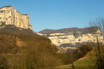 Gorges de la Bourne, Massif du Vercors, Parc naturel régional de Vercors, 38, Isère, France