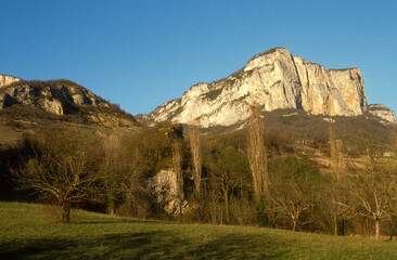 Gorges de la Bourne, Massif du Vercors, Parc naturel régional de Vercors, 38, Isère, France