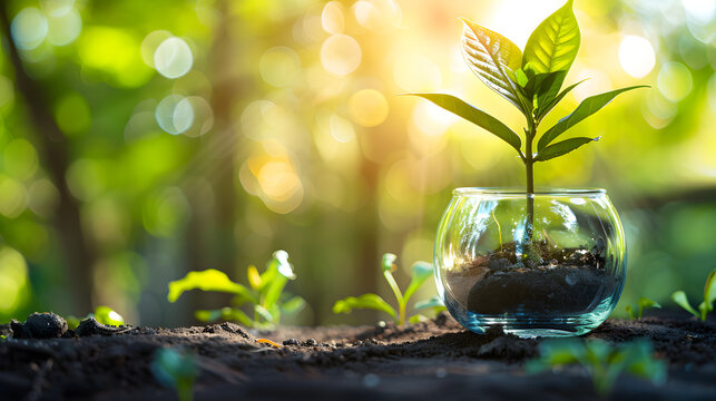 Influence of environmental factors on corporate financial health, highlighting the importance of ESG (Environmental, Social, and Governance) criteria in business strategy
