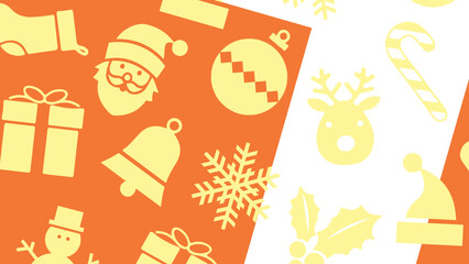 seamless pattern with christmas gifts
