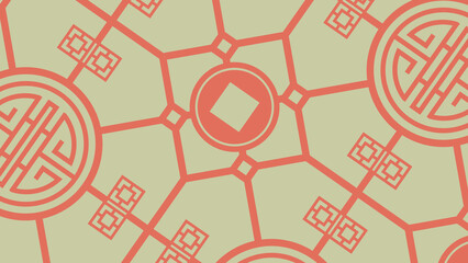 abstract background with hexagons