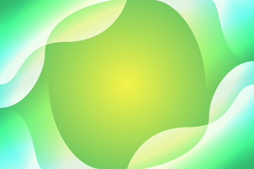 Green Gradient Abstract Background Style