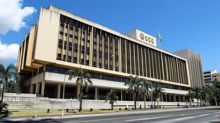 Obraz premium Central bank digital currencies (CBDCs) being issued by a government authority