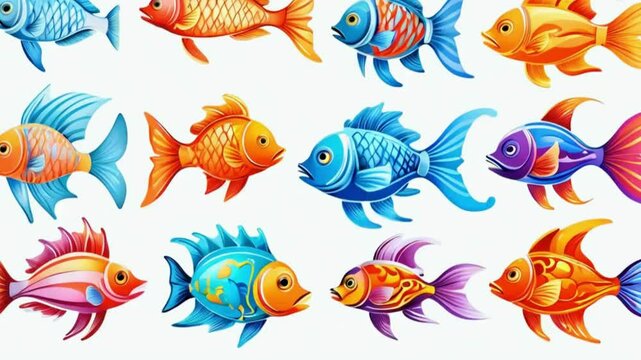 set of goldfish