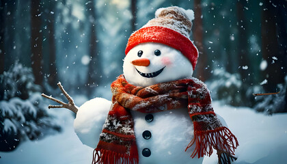 A cheerful snowman that brings snowball fights to life every winter.