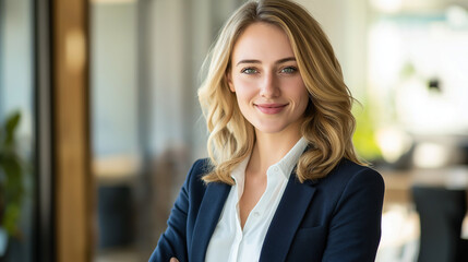 portrait of a businesswoman, professional person,  an early 30s professional in business casual attire