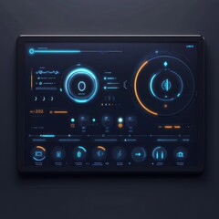 Fototapeta premium audio interface